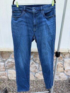 Uniqlo Blue EZY Denim Jeans - Size Large (L)